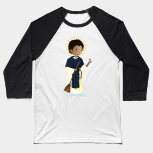 San Martin de Porres Baseball T-Shirt